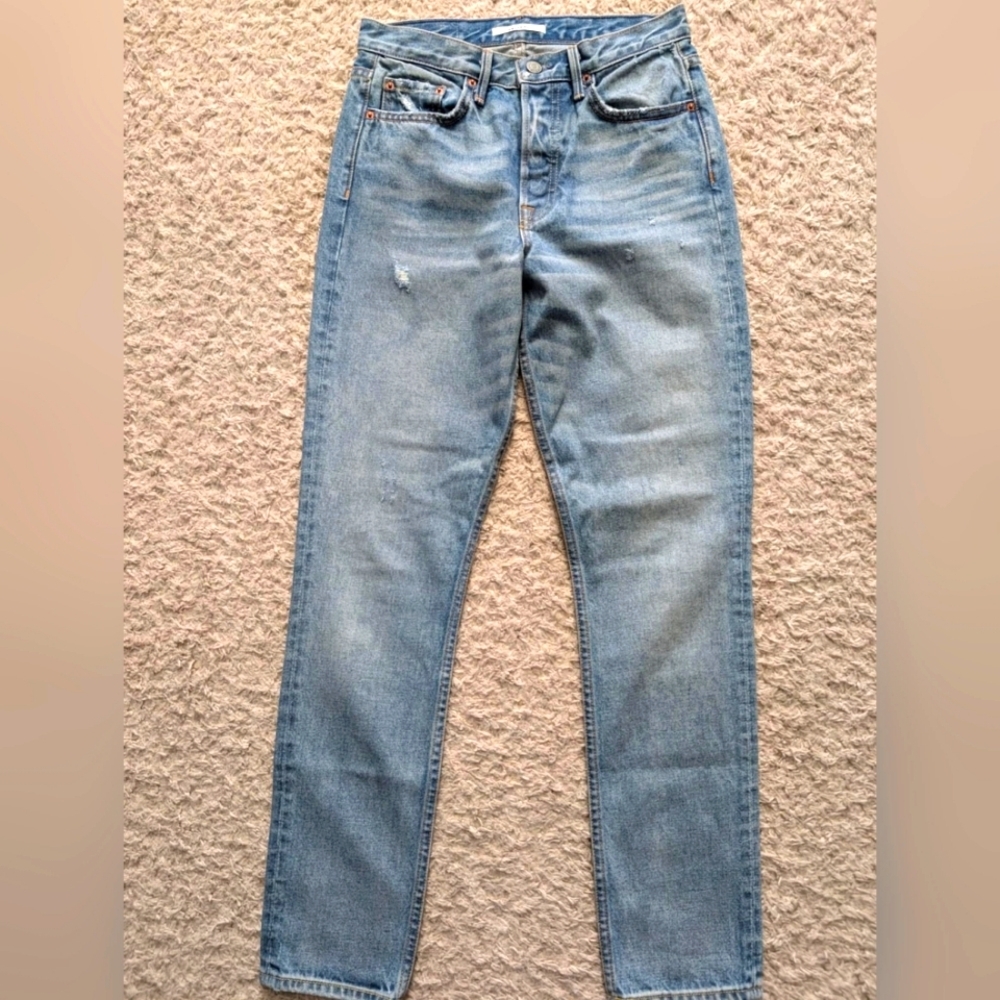 Grlfrnd Karolina womens blue skinny jeans size‎ 26 100% cotton